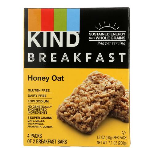 Kind Honey Oat - Case Of 8 - 1.8 Oz. - 0602652201011