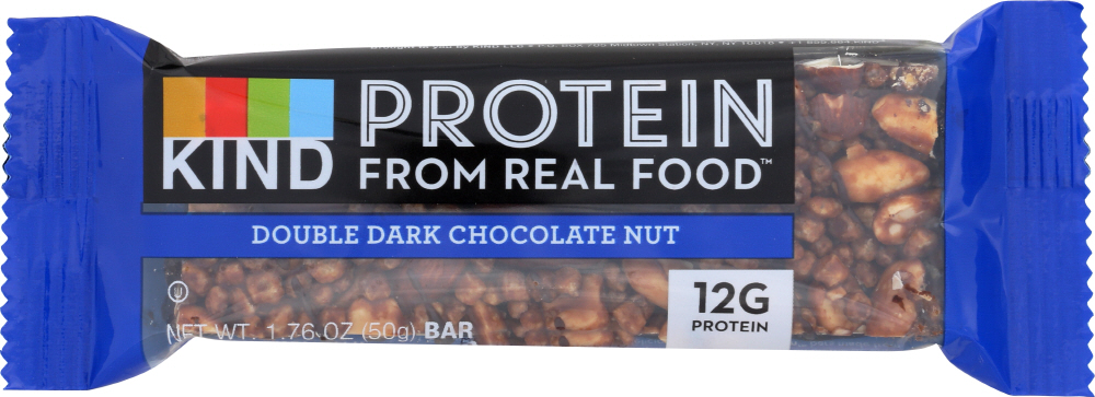 KIND: Protein Double Dark Chocolate Nut Bar, 1.76 oz - 0602652207020