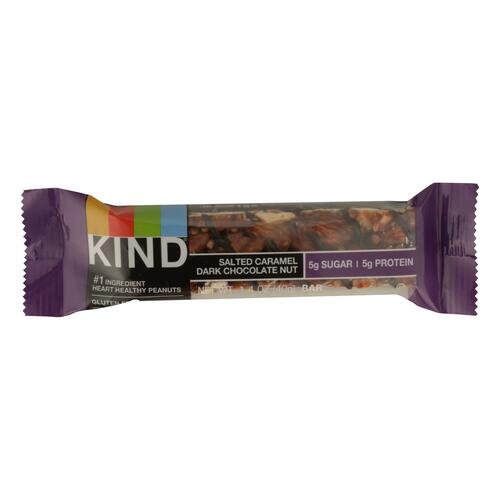 KIND: Salted Caramel Dark Chocolate Bar, 1.4 oz - 0602652269592