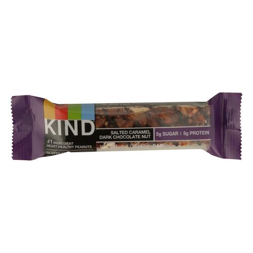 Kind - Bar Salted Caramel Dark Chocolate - Case Of 12 - 1.4 Oz - 602652269592