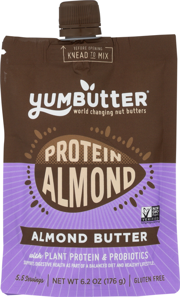 Protein Almond Butter With Plant Protein & Probiotics - 603028000023