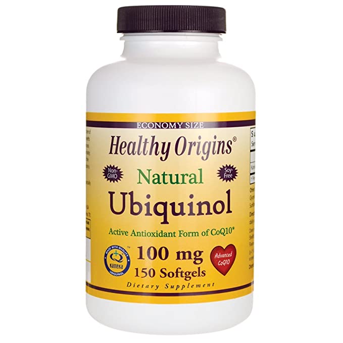  Healthy Origins Ubiquinol 100mg 150 Softgels  - 603573364694