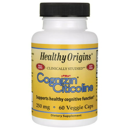 Healthy Origins Cognizin Citicoline 250 mg Capsules 60 Ct - 603573420246