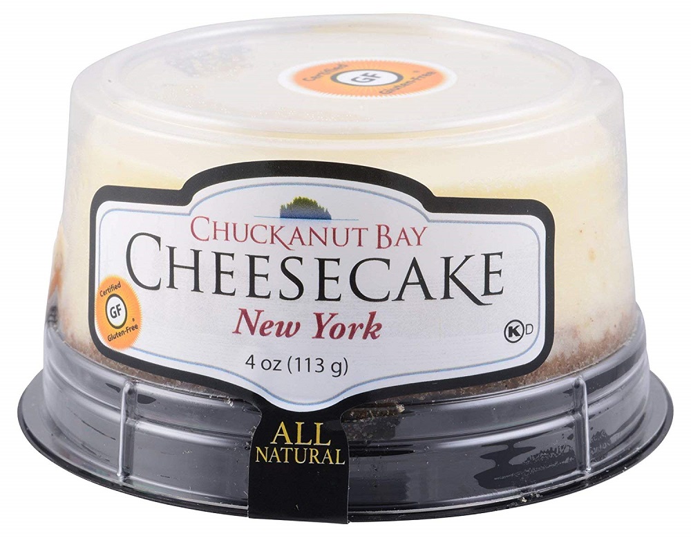 CHUCKANUT: Cheesecake New York Gluten Free Single Serve, 4 oz - 0603812022026