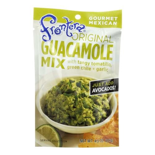 Frontera Foods Original Guacamole Mix - Guacamole Mix - Case Of 8 - 4.5 Oz. - 0604183110572