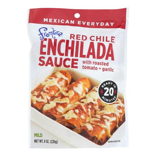 Frontera Foods Red Chile Enchilada Sauce - Enchilada Sauce - Case Of 6 - 8 Oz. - 0604183121424