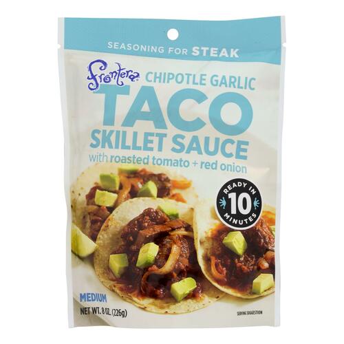 Steak Taco Skillet Sauce With Chipotle + Garlic - 604183121738