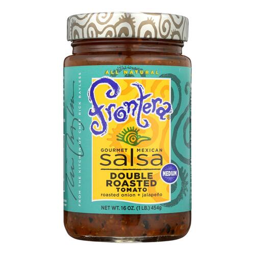 Frontera Foods Double Roasted Tomato Salsa - Tomato Salsa - Case Of 6 - 16 Oz. - 604183130402