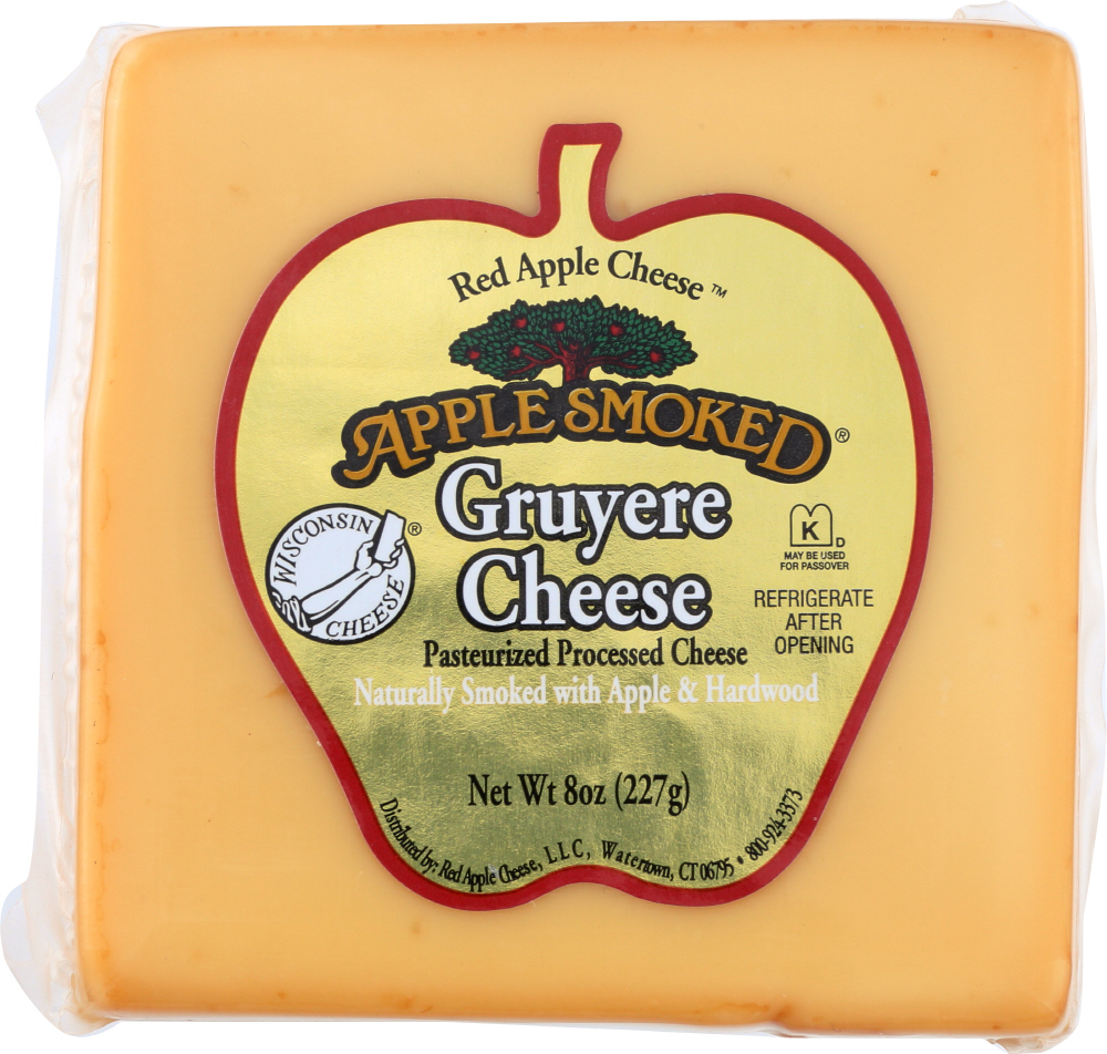 Apple Smoked Gruyere Cheese, Apple Smoked - 604262003085