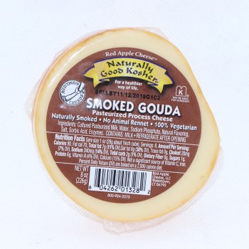 Smoked gouda pasteurized process cheese - 0604262013282