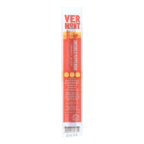 Vermont Smoke And Cure Realsticks - Turkey Pepperoni - 1 Oz - Case Of 24 - 0606274327319