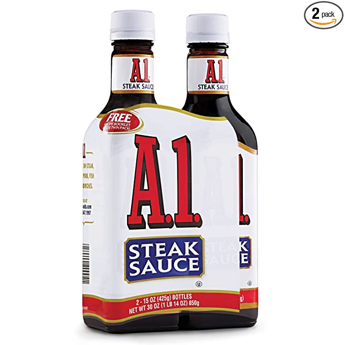 A-1 Steak Sauce (15 oz. bottle, 2 ct.) - 607169084508