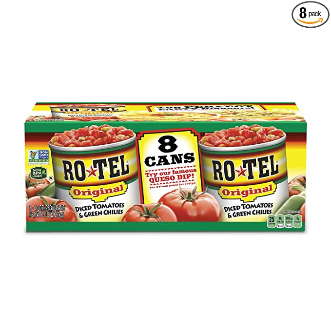 RO-TEL Diced Tomatoes & Green Chilies (10 oz. cans - 607169087929
