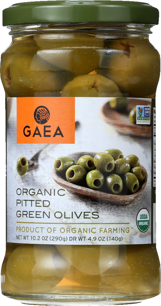 Organic Pitted Green Olives - 607959700991