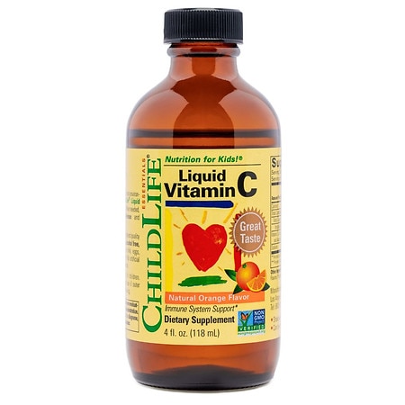 Childlife Liquid Vitamin C, Orange, 8 Ounce (B00TXRQDQ6) - 608274102002