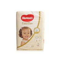 Huggies Extra Care nappy size 4+ x64 - Waitrose UAE & Partners - 6084011840255