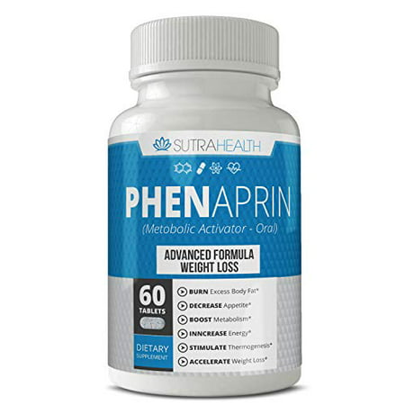 PhenAprin Diet Pills - Best Appetite Suppressant: Weight Loss and Energy Boost for Metabolism - Optimal Fat Burner Supplement; Helps Curb and Control Appetite, Promotes Mood & Brain Function - 608614577859