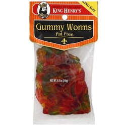 King Henrys Gummy Worms - 610546451305