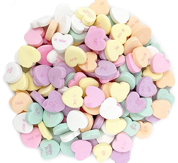  Candy Shop Conversation Hearts - 2 lb Bag  - 611190812610