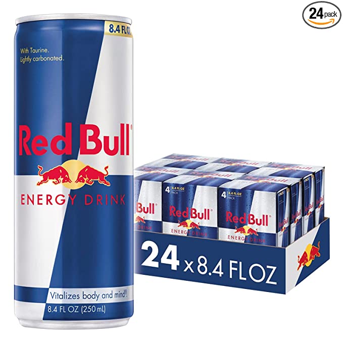  Red Bull Energy Drink, 8.4 Fl Oz (24 Pack)  - 607169120558