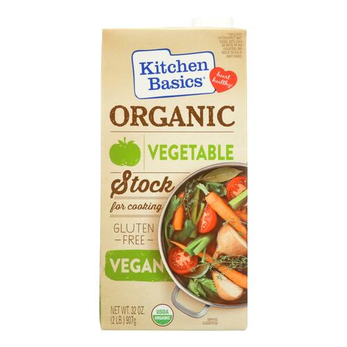 Kitchen Basics Vegetable Stock - Case Of 12 - 32 Oz. - 611443010763