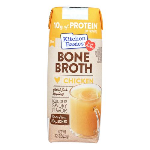 KITCHEN BASICS: Broth Chicken Bone, 8.25 oz - 0611443010800
