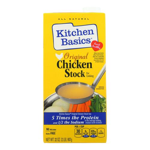 Kitchen Basics Chicken Stock - Case Of 12 - 32 Fl Oz. - 611443340013