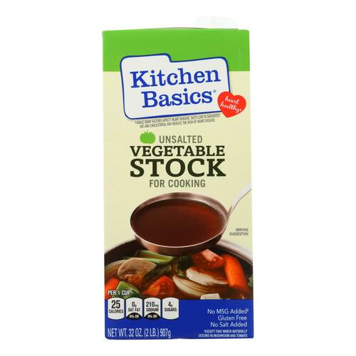 Kitchen Basics Vegetable Stock - Case Of 12 - 32 Fl Oz. - 611443340211