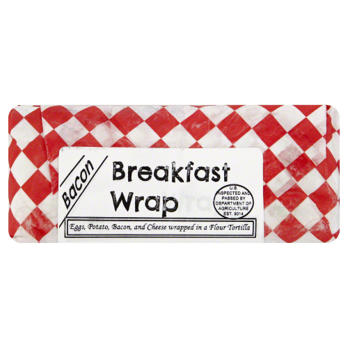 CLARA’S KITCHEN: Uncured Bacon Breakfast Burrito, 8 oz - 0611665888003