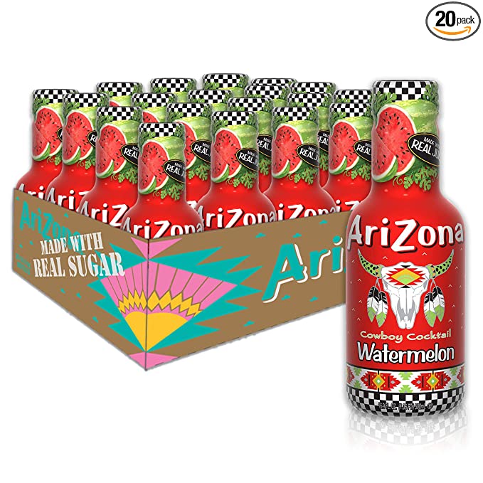  Arizona Watermelon, 16.9 Fl Oz, (Pack of 20)  - 613008744137