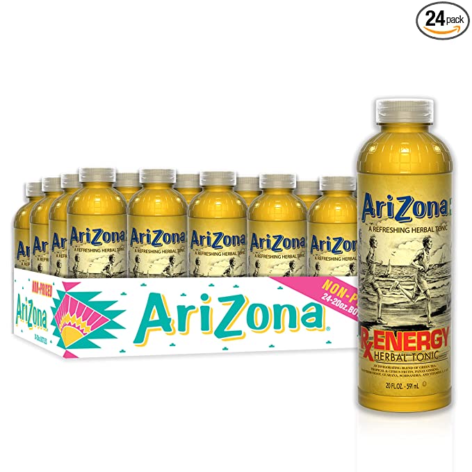  AriZona Rx Energy, 20 Fl Oz (Pack of 24)  - 613008751258