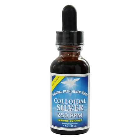 Natural Path Silver Wings - Colloidal Silver 250 Ppm - 1 oz. - 613405662027