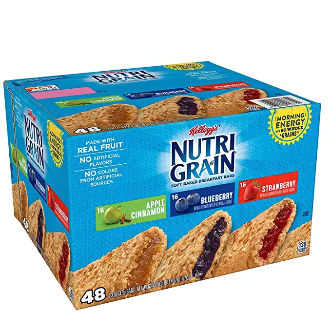 Kellogg Nutri-Grain Bars, 48 ct. AS - 615317020865