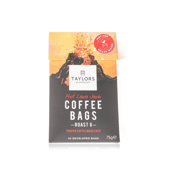 Taylors of Harrogate hot lava java coffee bags 75g - Waitrose UAE & Partners - 615357122475