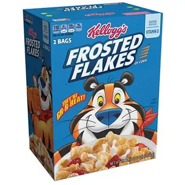 Kellogg's Frosted Flakes Cereal (55 oz.) (pack of 6) - 617999049097
