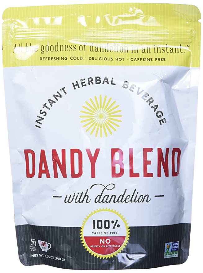  100 Cup Bag of Original Dandy Blend Instant Herbal Beverage with Dandelion, 7.05 oz. (200g) Bag  - 885425657653