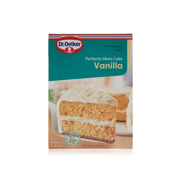 Dr. Oetker Vanilla Cake Mix 500g - Waitrose UAE & Partners - 6191402803574