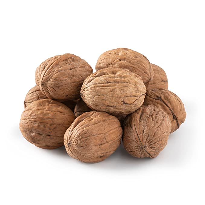  NUTS U.S. - Walnuts In Shell | Grown and Packed in California | Jumbo Size and Chandler Variety | Fresh Buttery Taste and Easy to Crack | Non-GMO and Raw Walnuts in Resealable Bags!!! (2 LBS)  - 619681485640