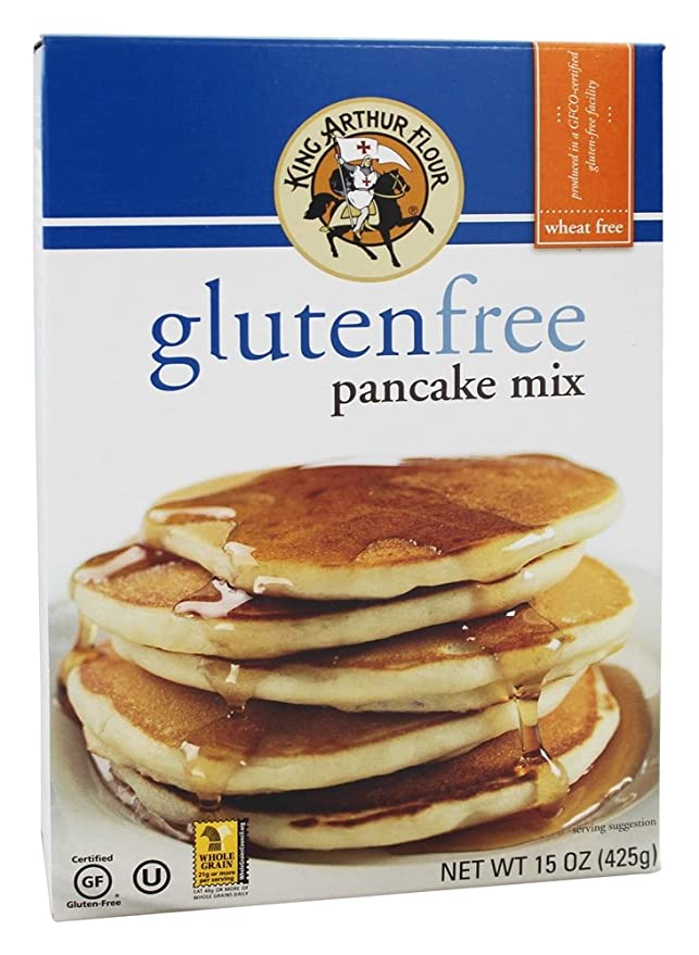 King Arthur Flour - Gluten-Free Pancake Mix - 15 oz (pack of 2) - 620023170872