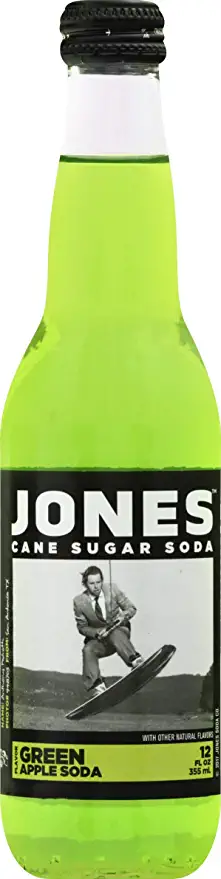  Jones Soda Green Apple, 12 fl oz - drink