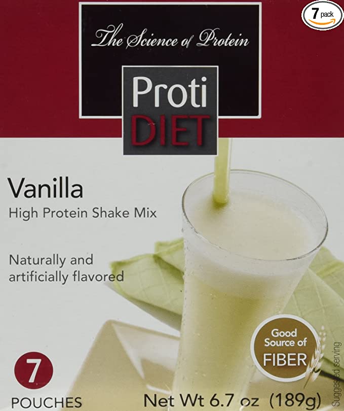  Protidiet Shake - Vanilla (7/box) Net Wt 6.7oz  - 621498050928