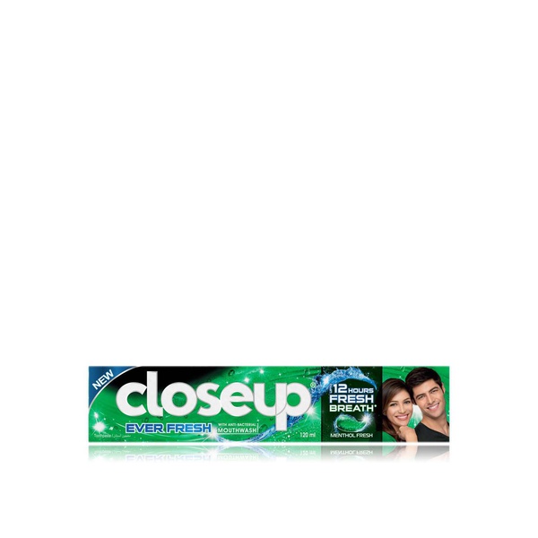 Closeup ever fresh menthol fresh toothpaste 120ml - Waitrose UAE & Partners - 6221155039620