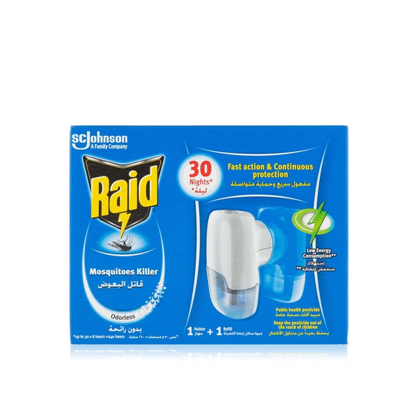 Raid Mosquito repellent holder and refill 21ml - Waitrose UAE & Partners - 6223001341567