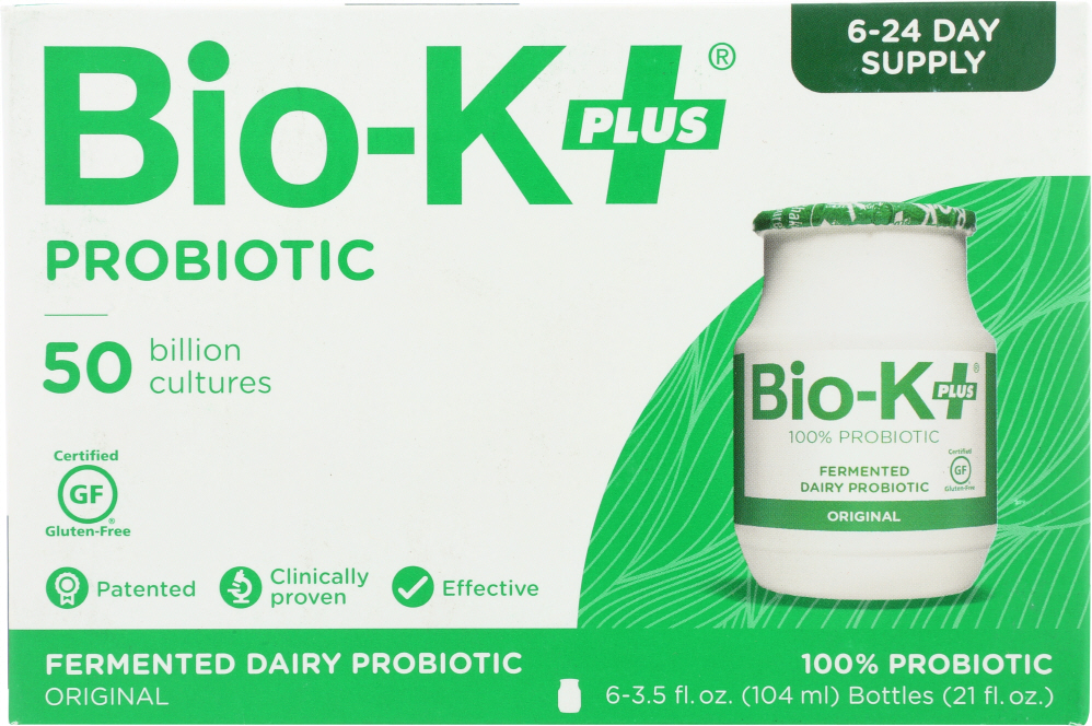 BIO K: Acidophilus Original 6 pack, 21 oz - 0626608000763