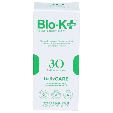 Bio-K Plus - Probiotic DailyCare 30 Billion CFU - 60 Capsules - 626608001678