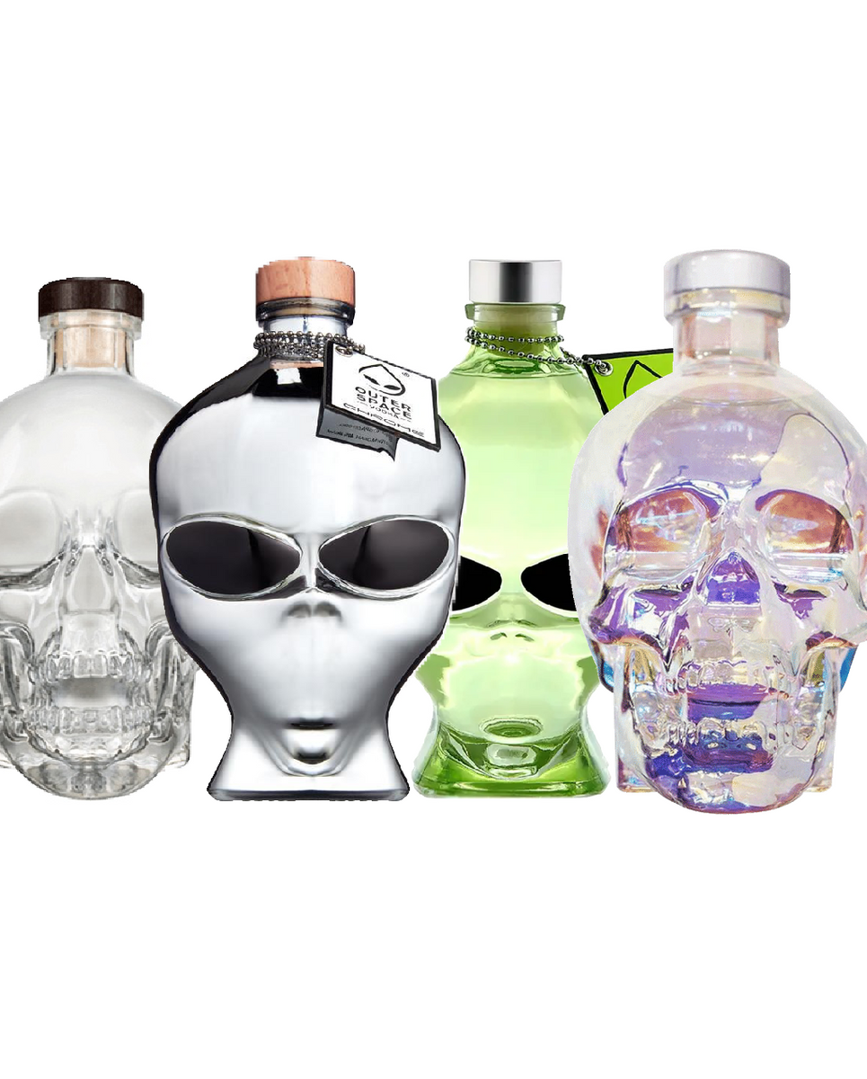 Crystal Head Vodka 4 Headed Combo Pride Edition (Vodka, Aurora, Onyx,  - 627040411414