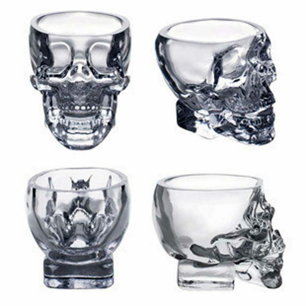 Crystal Head Vodka 50ML Shot (Red Ribbon Edition) - 627040411452