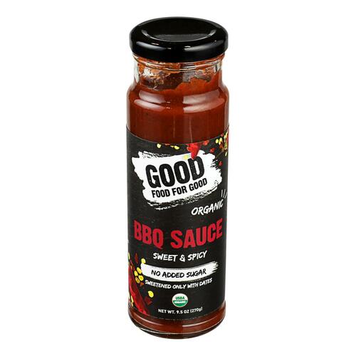 Good Food For Good - Bbq Sauce Sweet & Spicy - Case Of 6-9.5 Oz - 627843402718