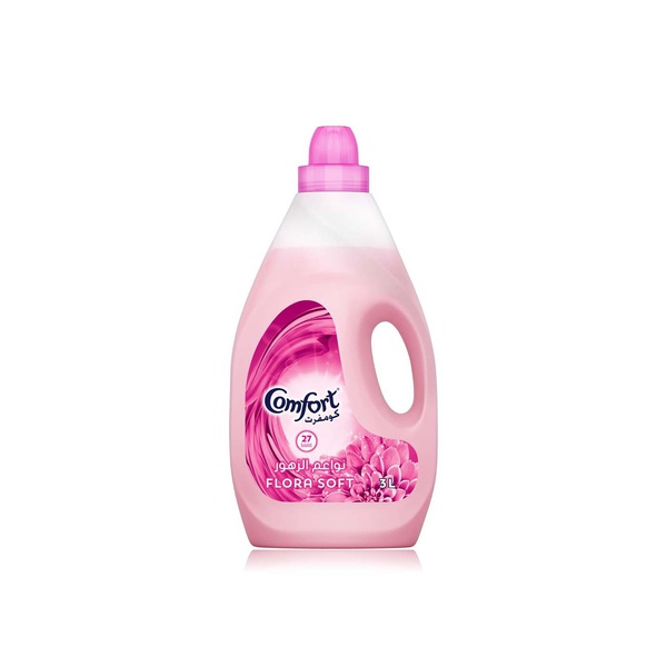 Comfort flora soft fabric softener 3ltr - Waitrose UAE & Partners - 6281006120204