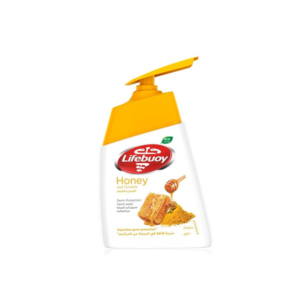 Lifebuoy honey and turmeric hand wash 200ml - Waitrose UAE & Partners - 6281006519169
